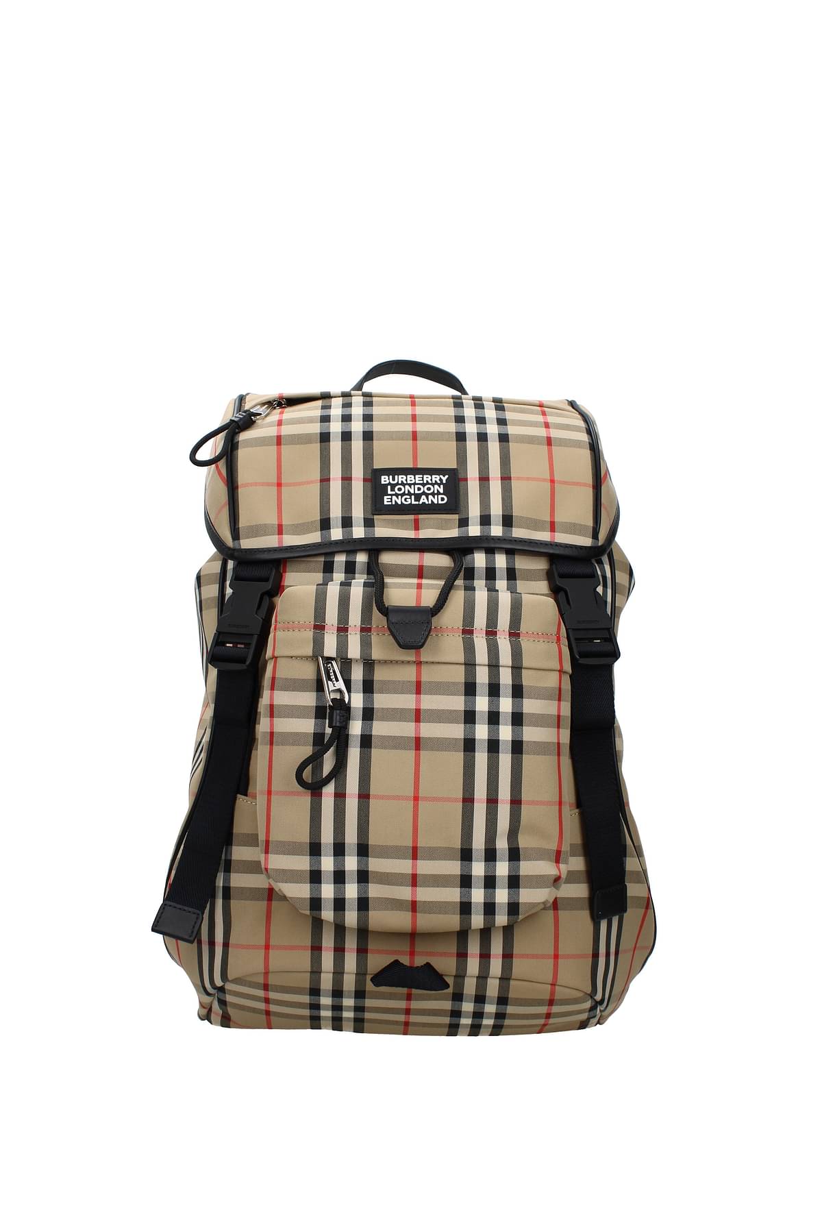 Cloth backpack Burberry Brown in Cloth - 36783790