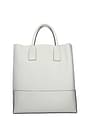 Bottega Veneta Travel Bags Men Leather White