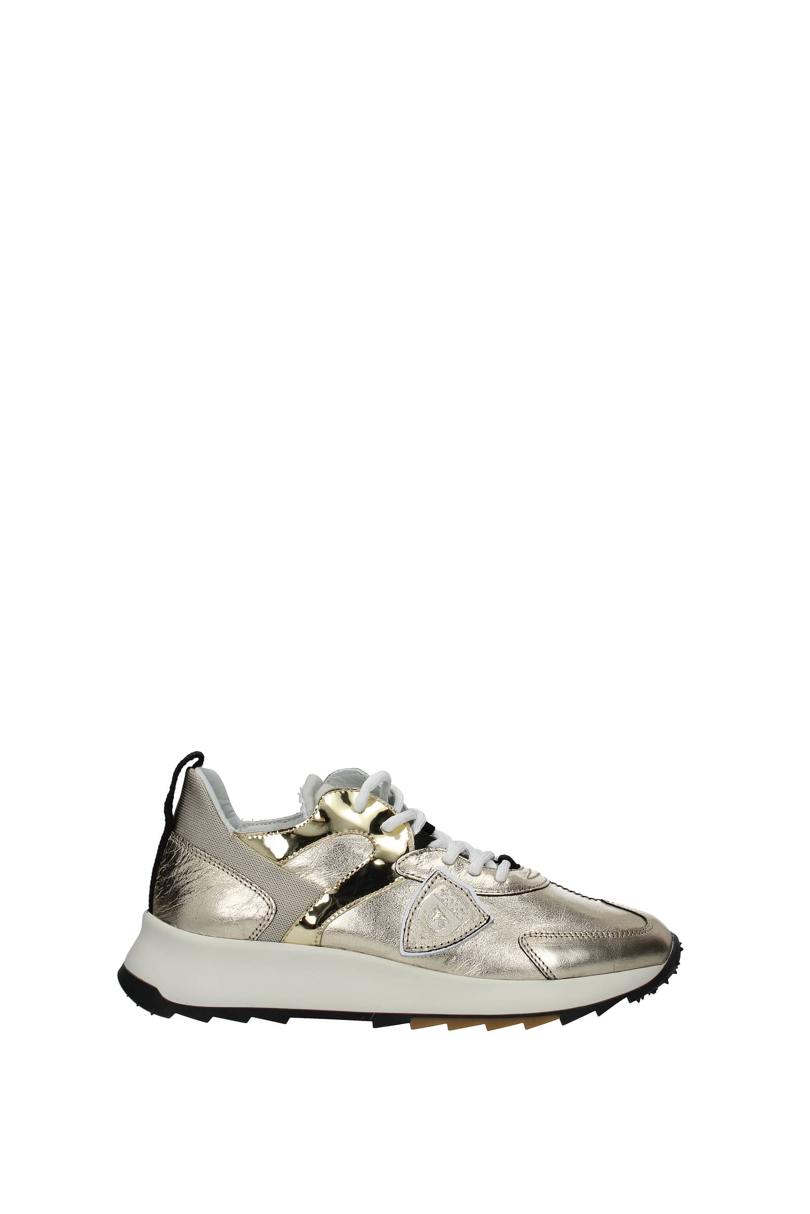 Philippe Model Sneakers royale Women RLLDMM01 Leather Gold 168