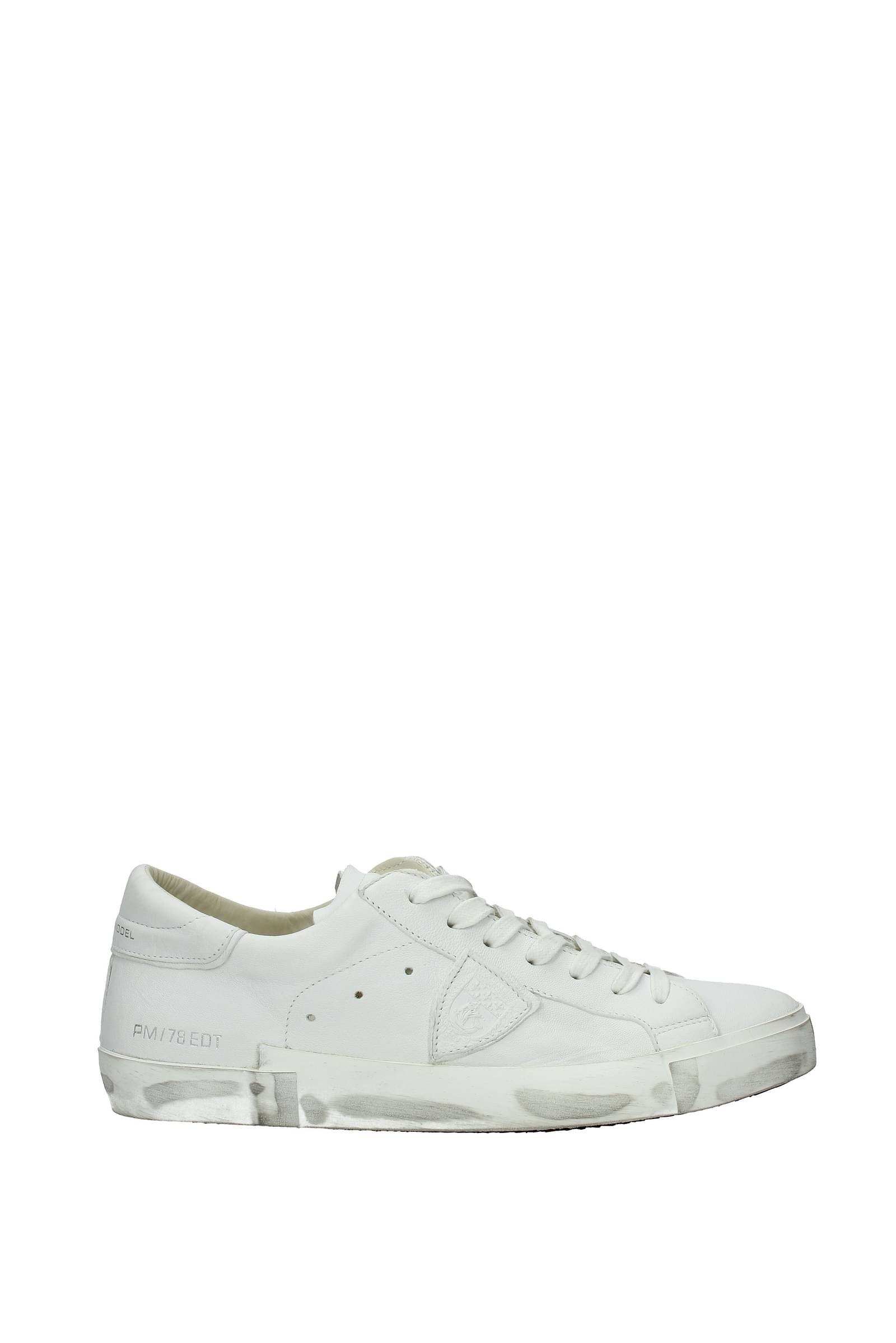 Philippe Model Sneakers prsx Men PRLU1012 Leather White White 168€