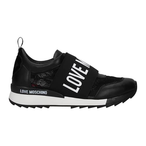 Love Moschino Sneakers Women JA15012G1CILV000 Lace Black 158,4€