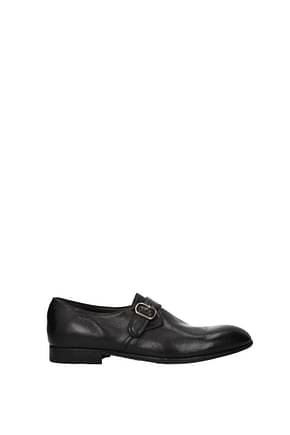 Officine Creative Lace up and Monkstrap Men Leather Brown