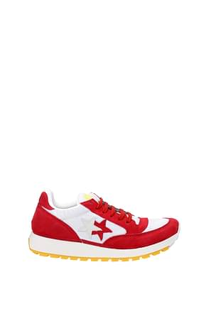 2star Sneakers Uomo Tessuto Rosso
