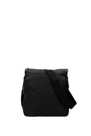 Bottega Veneta Crossbody Bag Men Leather Black