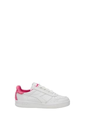 Diadora Heritage Sneakers b.elite horsy Women Leather White Pink