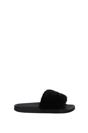 Givenchy Zapatillas y zuecos Hombre Poliuretano Negro