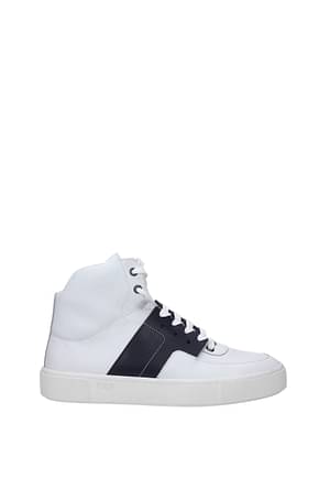 Tod's Sneakers Homme Cuir Blanc