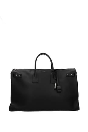 Saint Laurent Handbags Men Leather Black