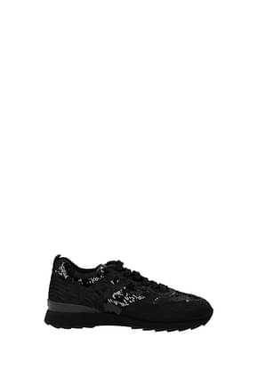 Hogan Sneakers Femme Paillettes Noir