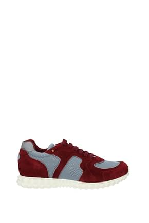 Valentino Garavani Sneakers Men Fabric  Red