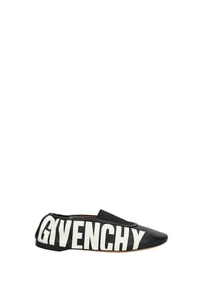 Givenchy Ballerines rivington Femme Cuir Noir