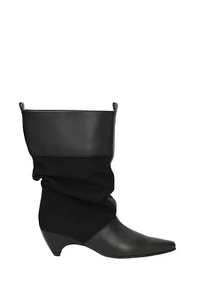 Stella McCartney Ankle boots Women Fabric  Black