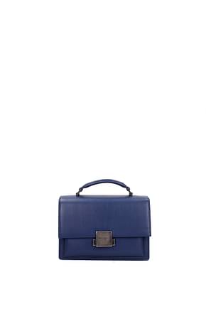 Saint Laurent Handbags Women Leather Blue