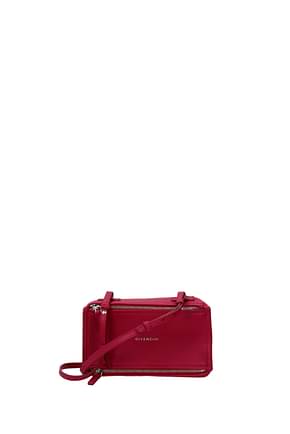 Givenchy Crossbody Bag pandora mini Women Leather Fuchsia