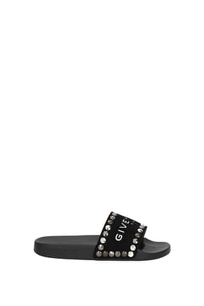 Givenchy Slippers and clogs Women Suede Black