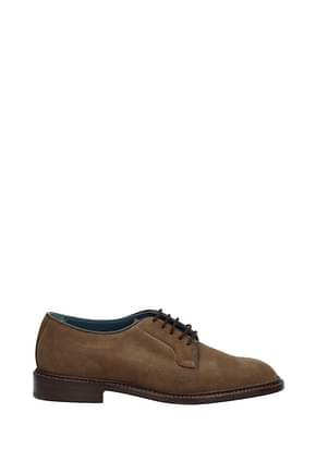 Tricker's Lace up and Monkstrap robert Men Suede Brown