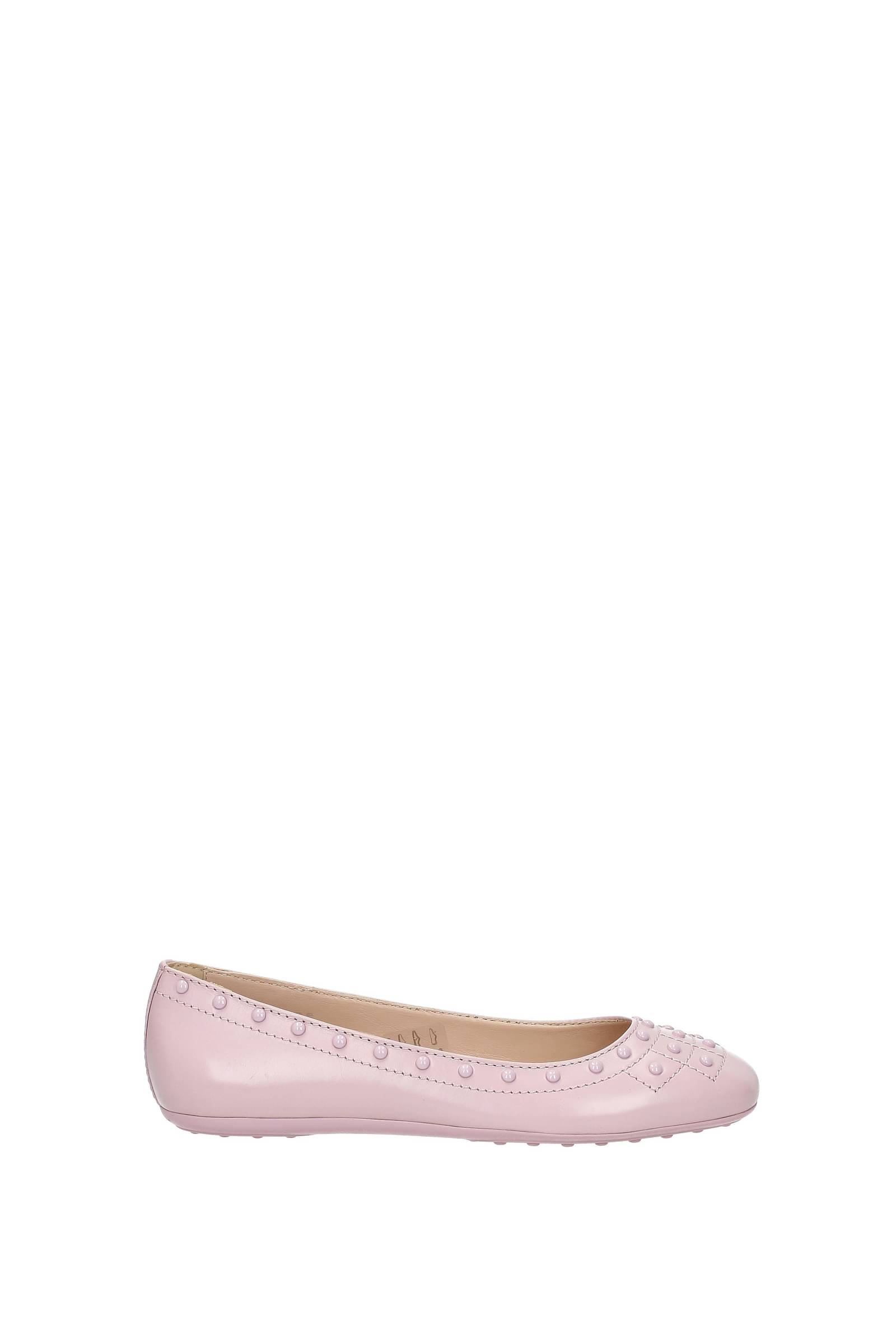 Pretty Ballerinas Leather Ballet Flats in Light Pink Womens Shoes Flats and flat shoes Ballet flats and ballerina shoes Pink 