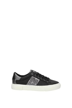 Guess Sneakers Donna Poliestere Nero
