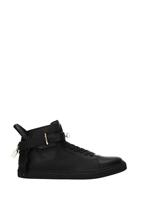 Buscemi Sneakers Men Leather Black