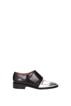 Marni Lace up and Monkstrap Women Leather Brown