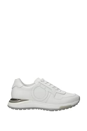 Salvatore Ferragamo Sneakers brooklyn Men Leather White