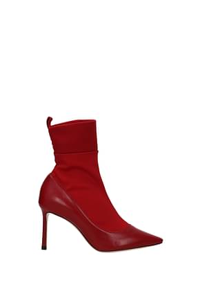 Jimmy Choo Ankle boots brandon Women Leather Red