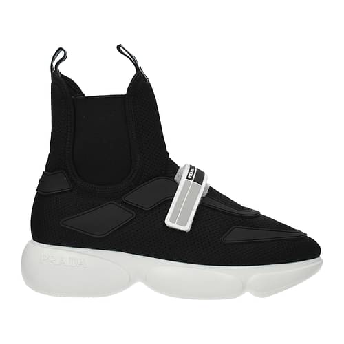 Prada Sneakers Women 1T142LKNITBASIC1NEROBIANCO Fabric 474€