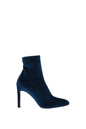 Giuseppe Zanotti Ankle boots bimba Women Velvet Blue