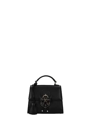 Salvatore Ferragamo Handbags letty Women Leather Black