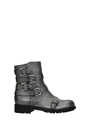 Jimmy Choo Ankle boots dawson Women Leather Gray