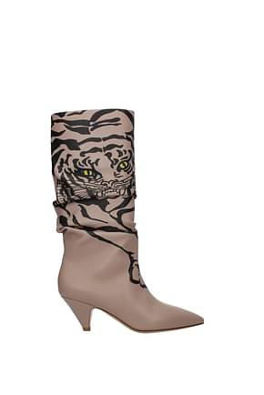 Valentino Garavani Boots Women Leather Pink
