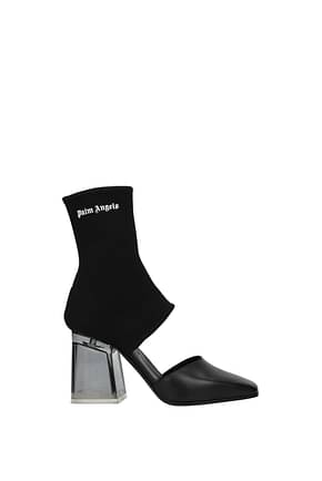 Palm Angels Ankle boots Women Fabric  Black