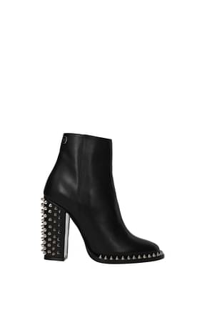 Philipp Plein Ankle boots Women Leather Black