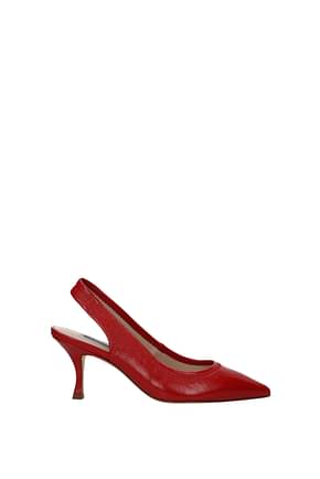Stuart Weitzman Sandals odette Women Leather Red