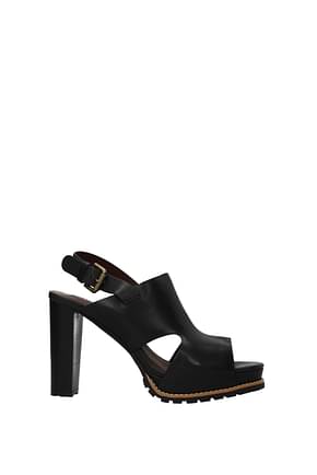 See by Chloé Sandals Women Leather Black