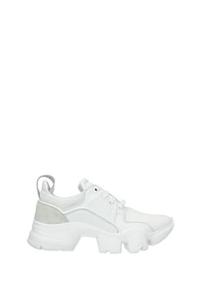 Givenchy Sneakers Uomo Tessuto Bianco