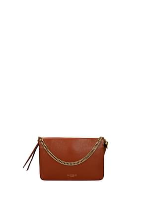 Givenchy Handbags cross 3 Women Leather Brown