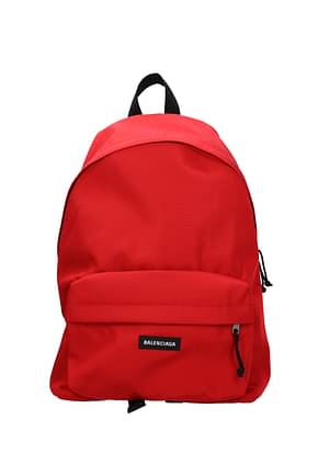 Balenciaga Backpack and bumbags Men Fabric  Red
