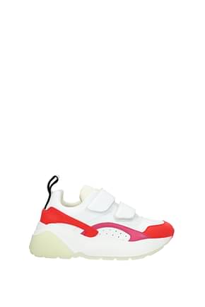 Stella McCartney Sneakers Mujer Eco Piel Blanco Rojo