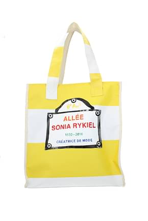 Sonia Rykiel Shoulder bags Women Fabric  Yellow
