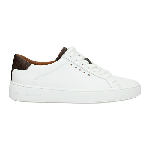 Michael Kors Sneakers irving Women 43S7IRFS3LOPWHTBROWN Leather 89,6€