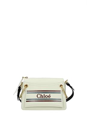 Chloé Shoulder bags Women Leather White