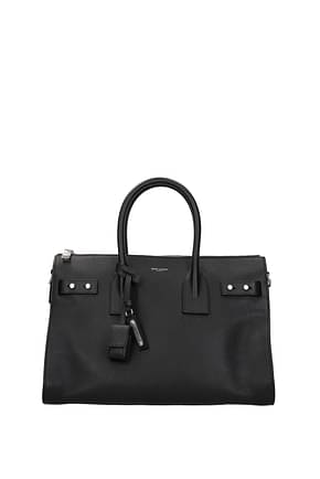 Saint Laurent Handbags Women Leather Black