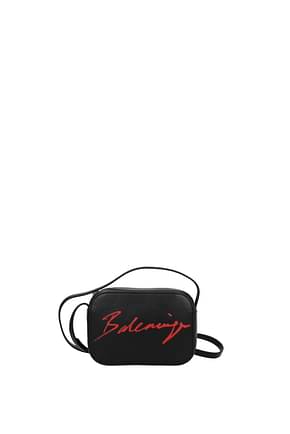 Balenciaga Crossbody Bag everyday cam b Women Leather Black