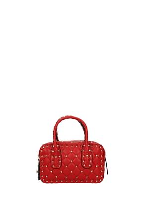 Valentino Garavani Handtaschen Damen Leder Rot