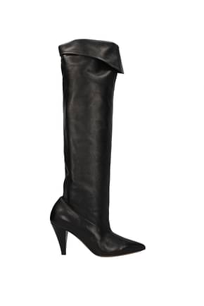 Givenchy Boots Women Leather Black