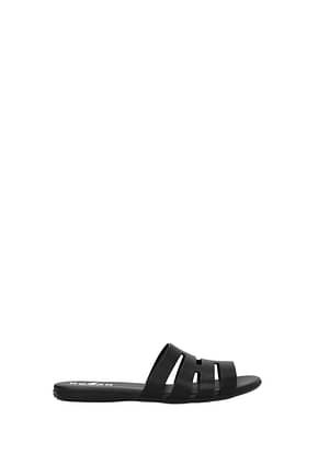 Hogan Slippers and clogs Women Leather Black