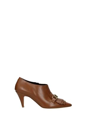 Tod's Ankle boots Women Leather Brown
