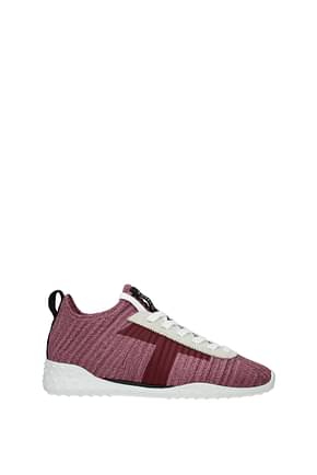 Tod's Sneakers Women Fabric  Pink