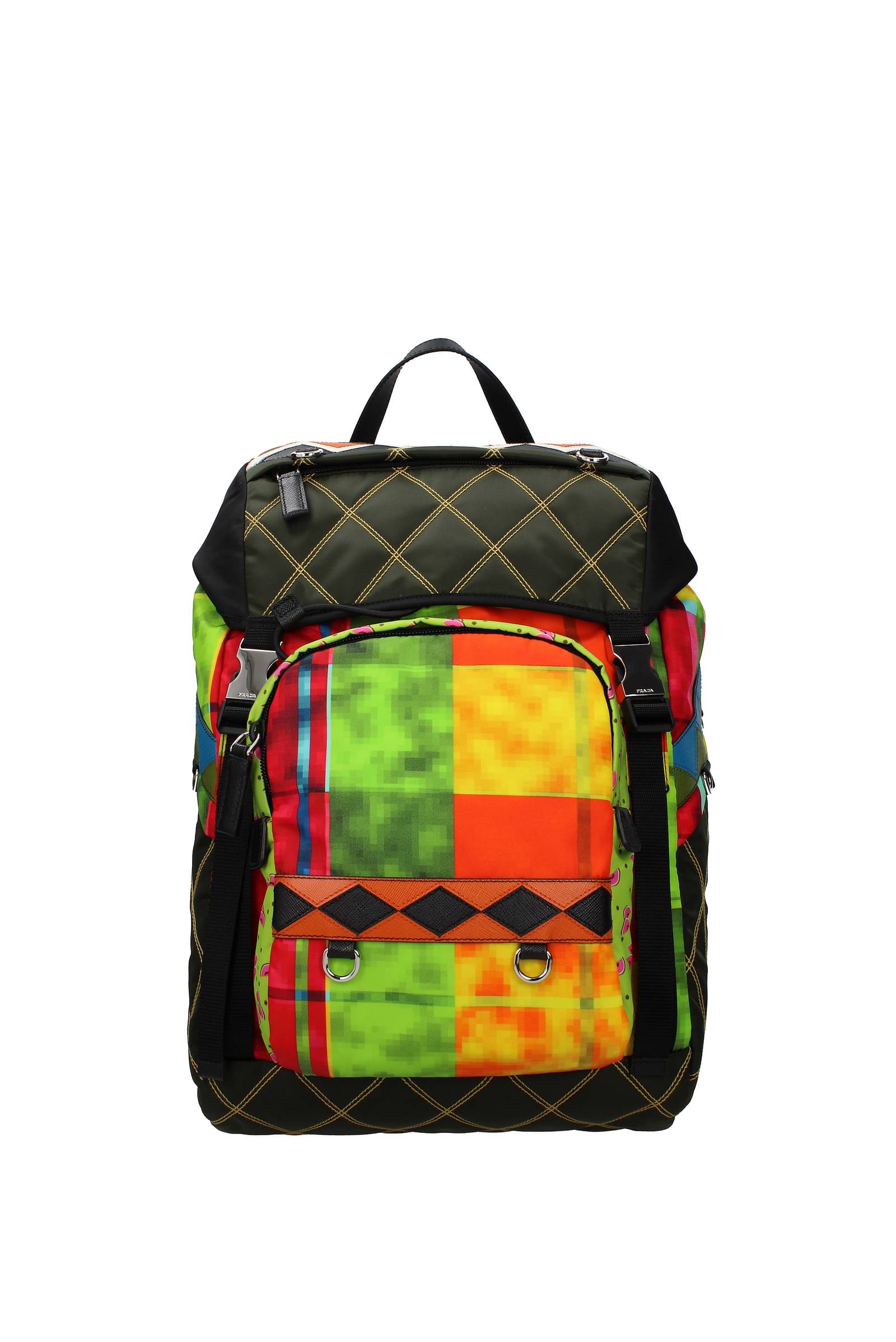 prada multicolor backpack